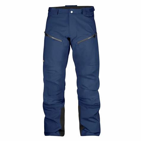 Fjallraven Men Bergtagen Walking Pants Blue PH292956 Philippines